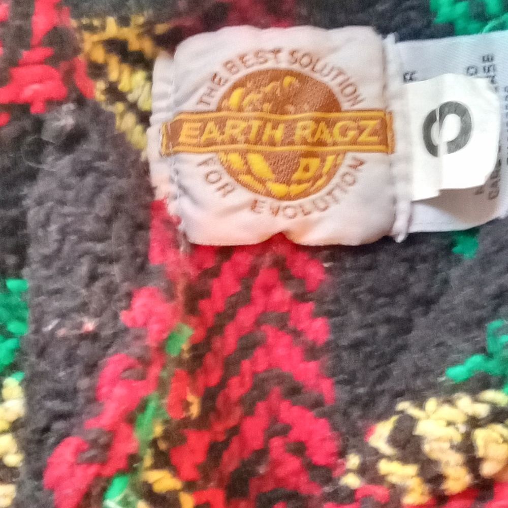 Earth Ragz Rasta Baja Hoodie Size Small - Picture 3 of 4